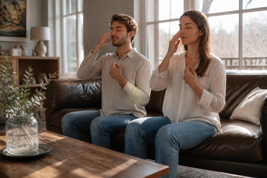 découvrez comment pratiquer l'eft tapping pour libérer les blocages sexuels, que ce soit seul ou en couple, et améliorez votre bien-être émotionnel et relationnel.
