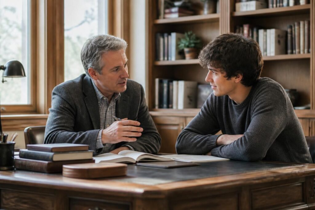 découvrez comment le jeu de rôle entre professeur et étudiant a transformé ma vie intime, en apportant passion et nouveauté à ma relation.