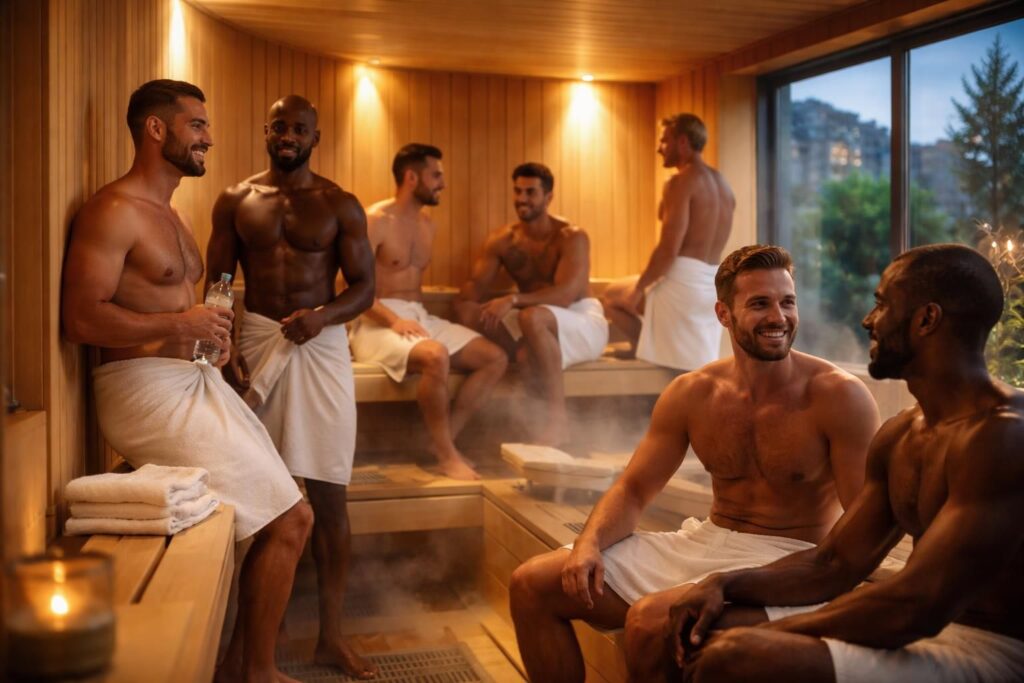 découvrez le sauna gay à brest, un espace convivial et chaleureux dédié aux rencontres et à la détente dans un cadre sûr et accueillant.