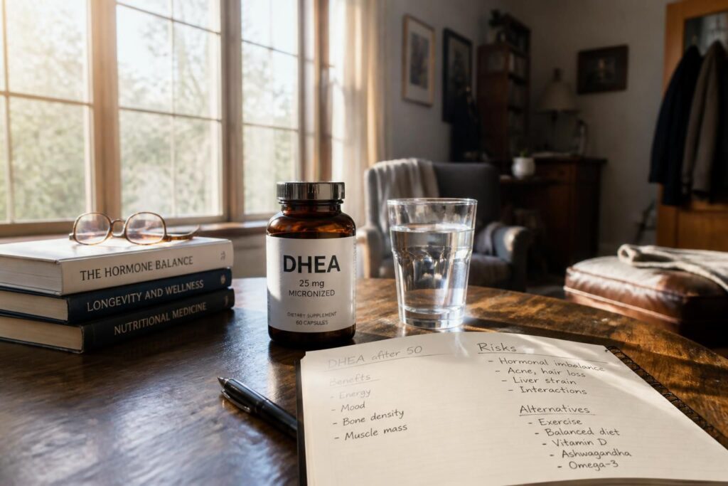 découvrez les bienfaits, les risques et les alternatives à la dhea après 50 ans pour mieux comprendre ses effets sur la santé et le bien-être.