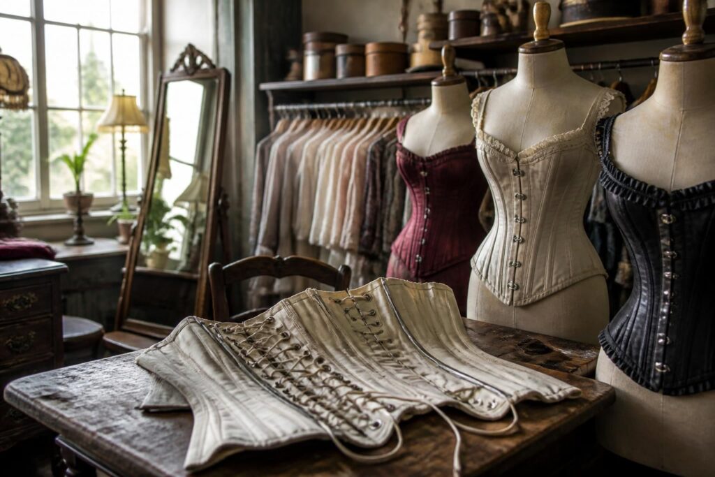 découvrez les différentes variantes du corset baleiné et les techniques de serrage pour un ajustement parfait et confortable.