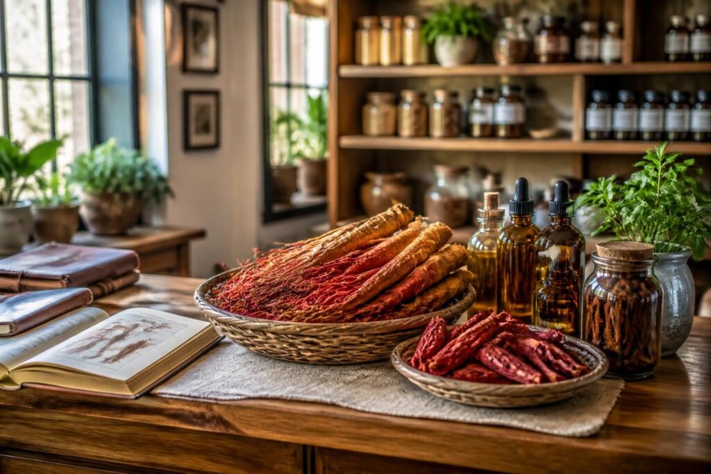 découvrez les bienfaits du ginseng rouge pour l'érection : à qui il s'adresse, ses effets et comment l'utiliser efficacement pour améliorer la performance sexuelle.