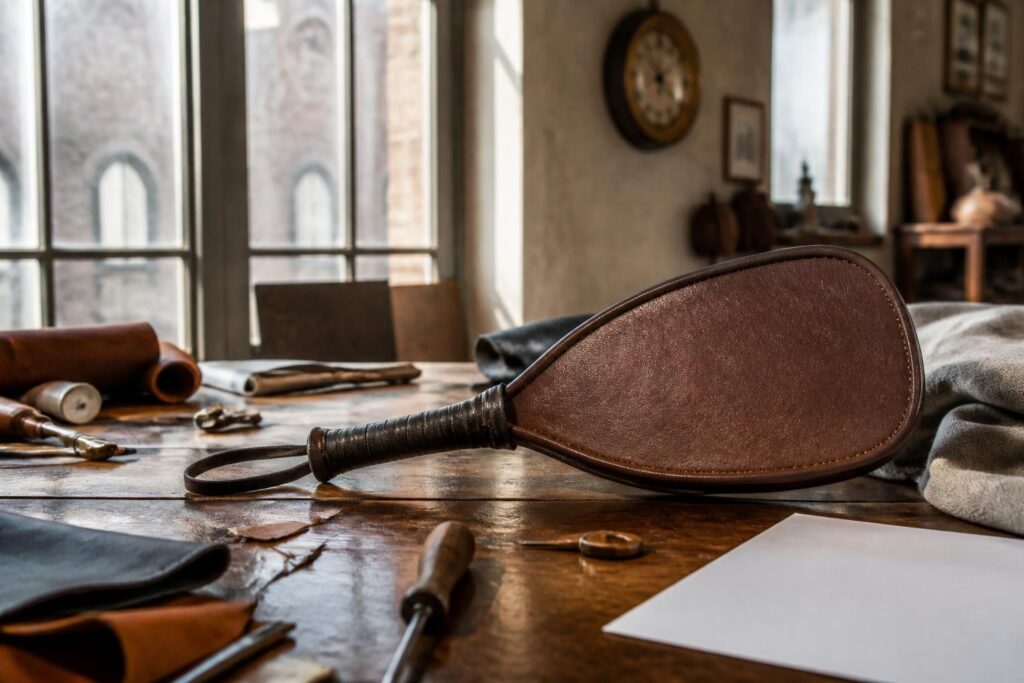 découvrez notre guide complet sur le paddle de fessée en cuir : conseils, critères de choix et informations essentielles pour bien acheter votre accessoire.