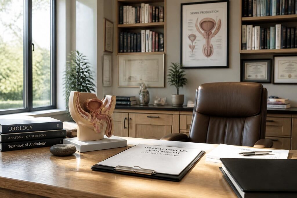 découvrez les réponses honnêtes aux questions fréquentes sur le rôle des vésicules séminales dans l'orgasme masculin et leur impact sur la santé sexuelle.