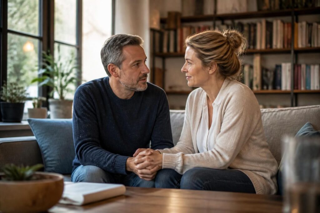 découvrez comment aborder la conversation sur la sexualité avec votre partenaire lorsque vous souffrez de fibromyalgie, pour mieux comprendre vos besoins et renforcer votre relation.