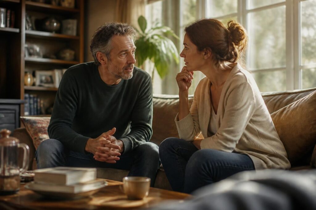 découvrez comment aborder le sujet délicat de la sexualité retrouvée à 50 ans avec votre partenaire pour renforcer la communication et raviver la complicité dans votre relation.