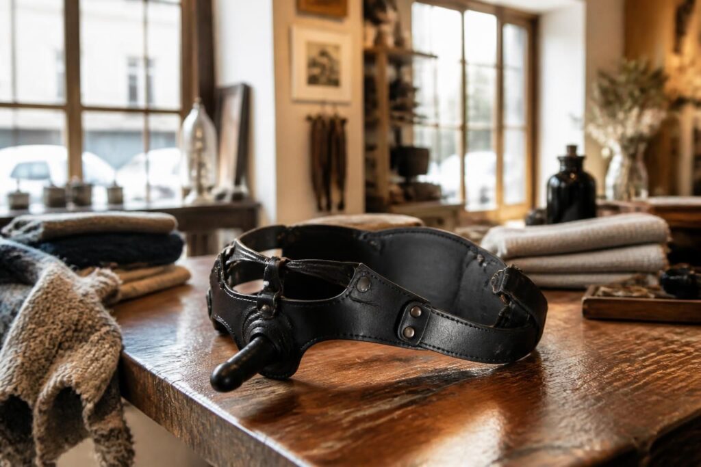 découvrez comment le strap-on harnais en cuir transforme l'expérience intime de ceux qui osent l'essayer, alliant confort, confiance et plaisir renouvelé.
