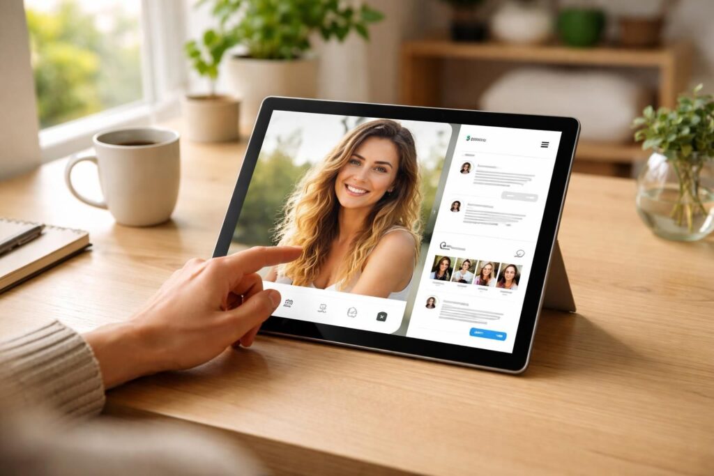 découvrez comment créer un profil de rencontre attrayant avec photo, bio et messages, optimisé pour une utilisation facile sur tablette tactile microsoft surface.