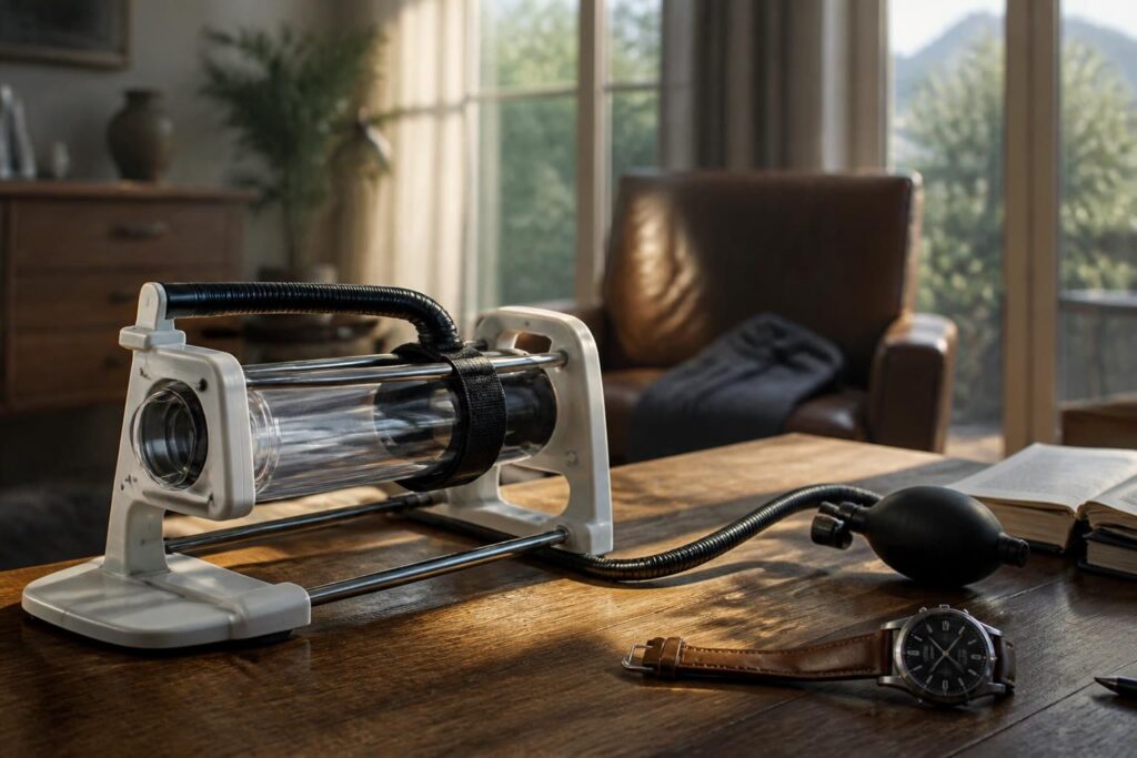 découvrez comment utiliser efficacement un extenseur pénien par traction sous vide en couple avec notre mode d'emploi complet, pour des résultats sûrs et optimaux.